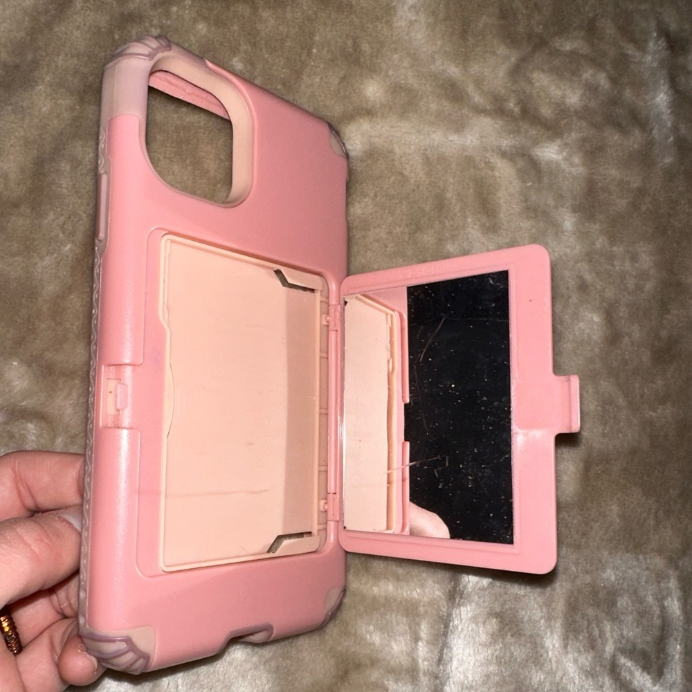 Pink iphone 11 case